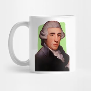 Austrian Composer Joseph Haydn illustration Mug